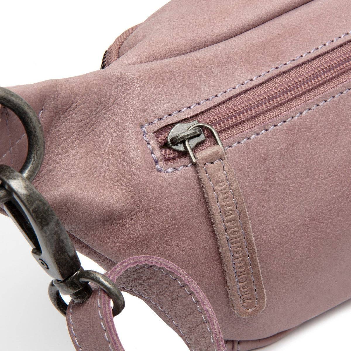 Severo Full-Grain Cinturón de Cuero Bag para Mujer - Structured Side Profile Showing Gusset Depth &amp; Expansion Capacity