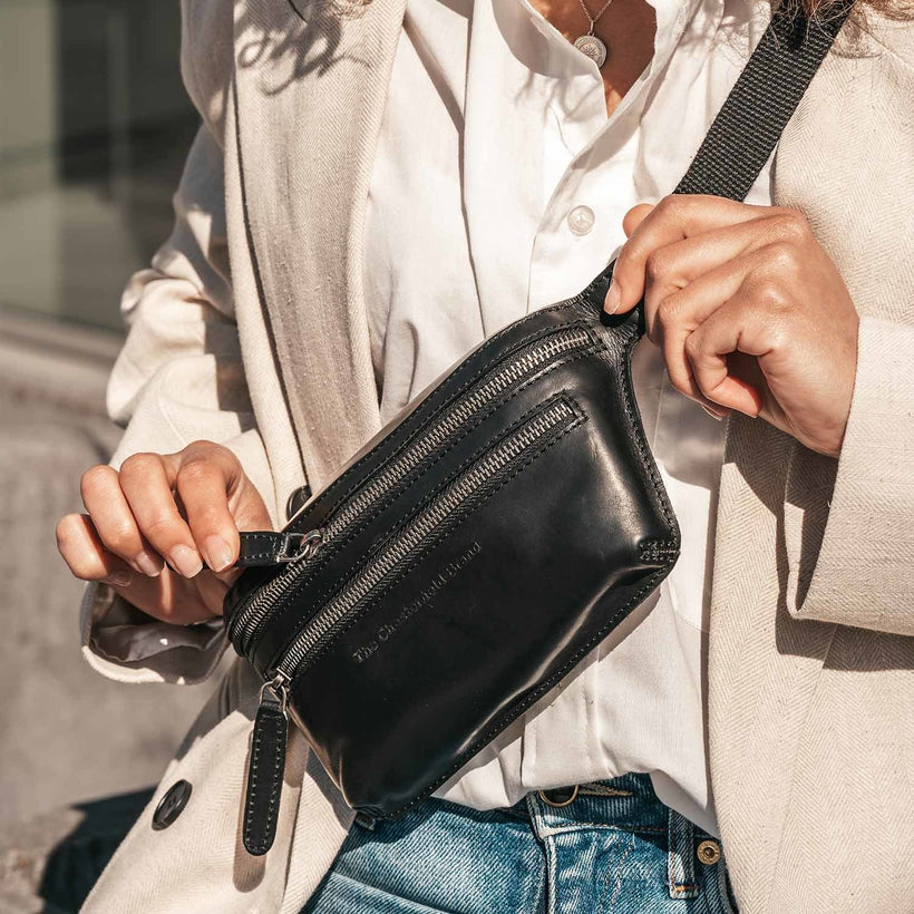 Toronto Full-Grain Cinturón de Cuero Bag para Mujer