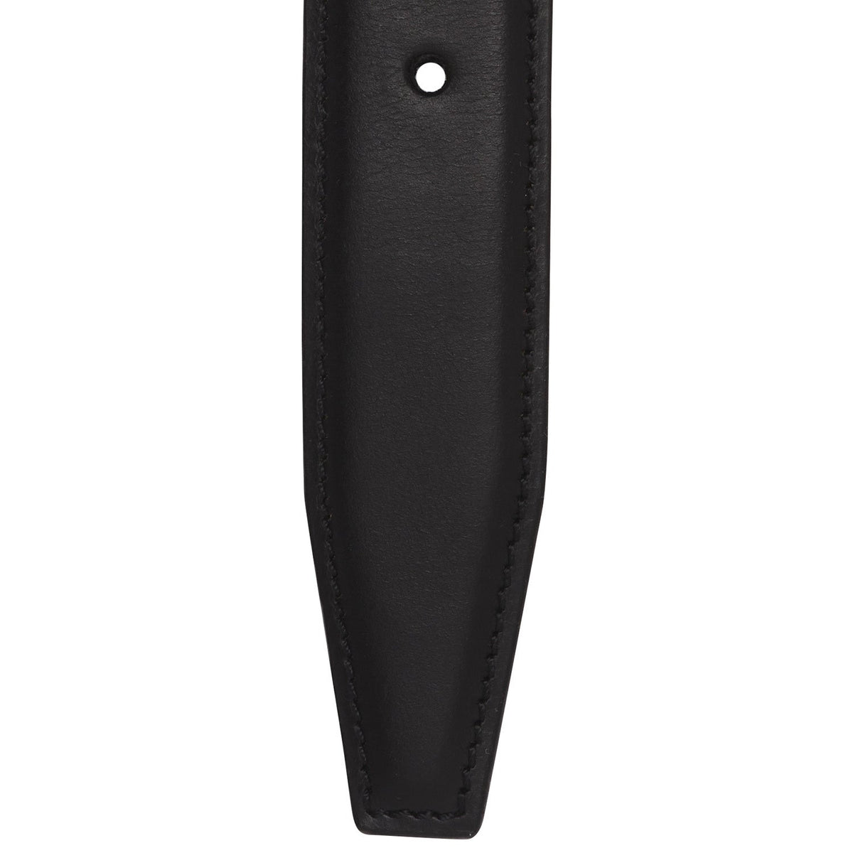 
Solid Antique Brass Hardware & Heavy-Duty Dual Zipper Detail on Elliot Cuero Flor Integral Belt para Hombre