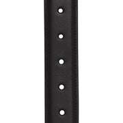 
Elliot Cuero Flor Integral Belt para Hombre - Perfil lateral estructurado con profundidad de fuelle