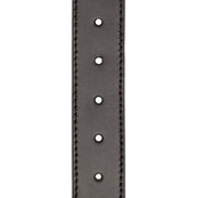 Solid Antique Brass Hardware &amp; Heavy-Duty Dual Zipper Detail on Tostadoaro Full-Grain Cinturón de Cuero para Hombre