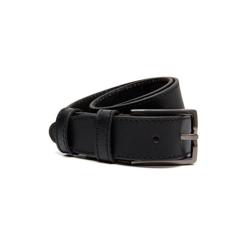 Tostadoaro Full-Grain Cinturón de Cuero para Hombre