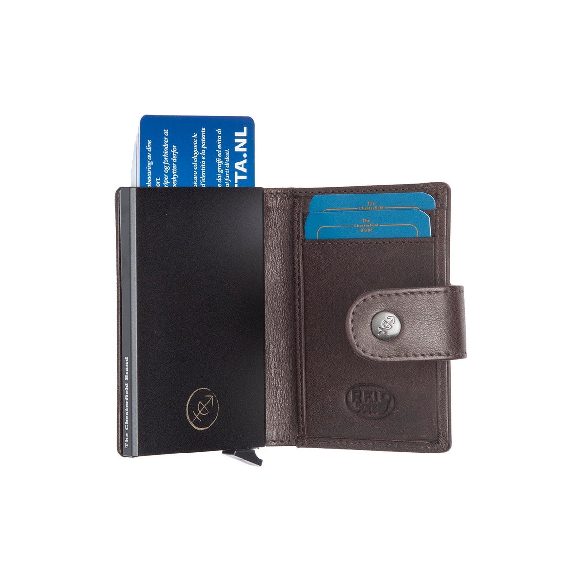 
Barrea Cuero Flor Integral Tarjetero – alternate product view 3