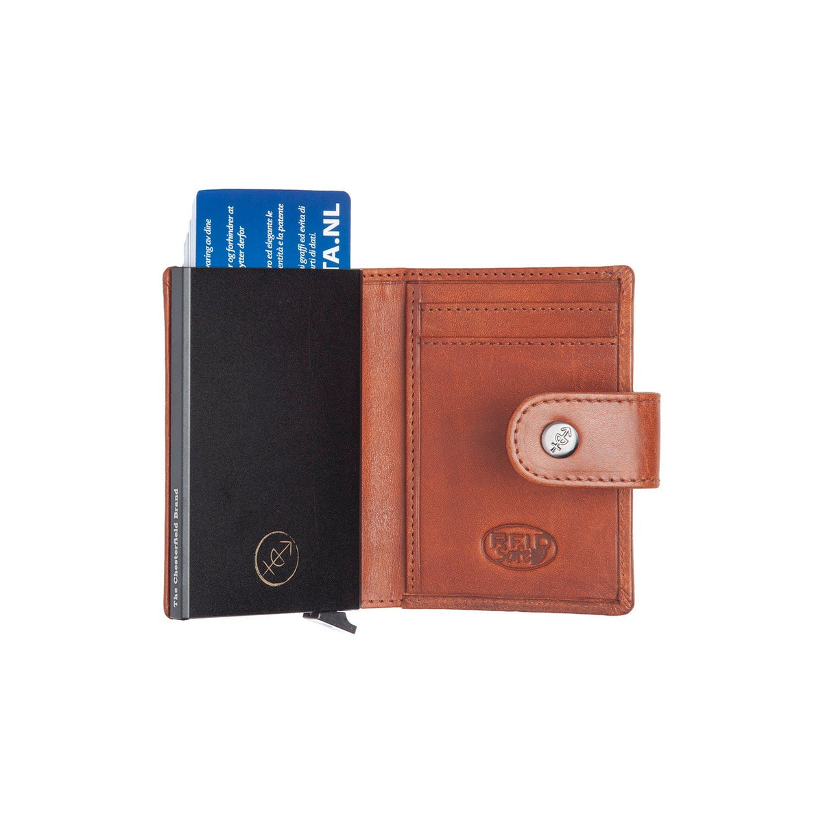 
Barrea Cuero Flor Integral Tarjetero – alternate product view 3
