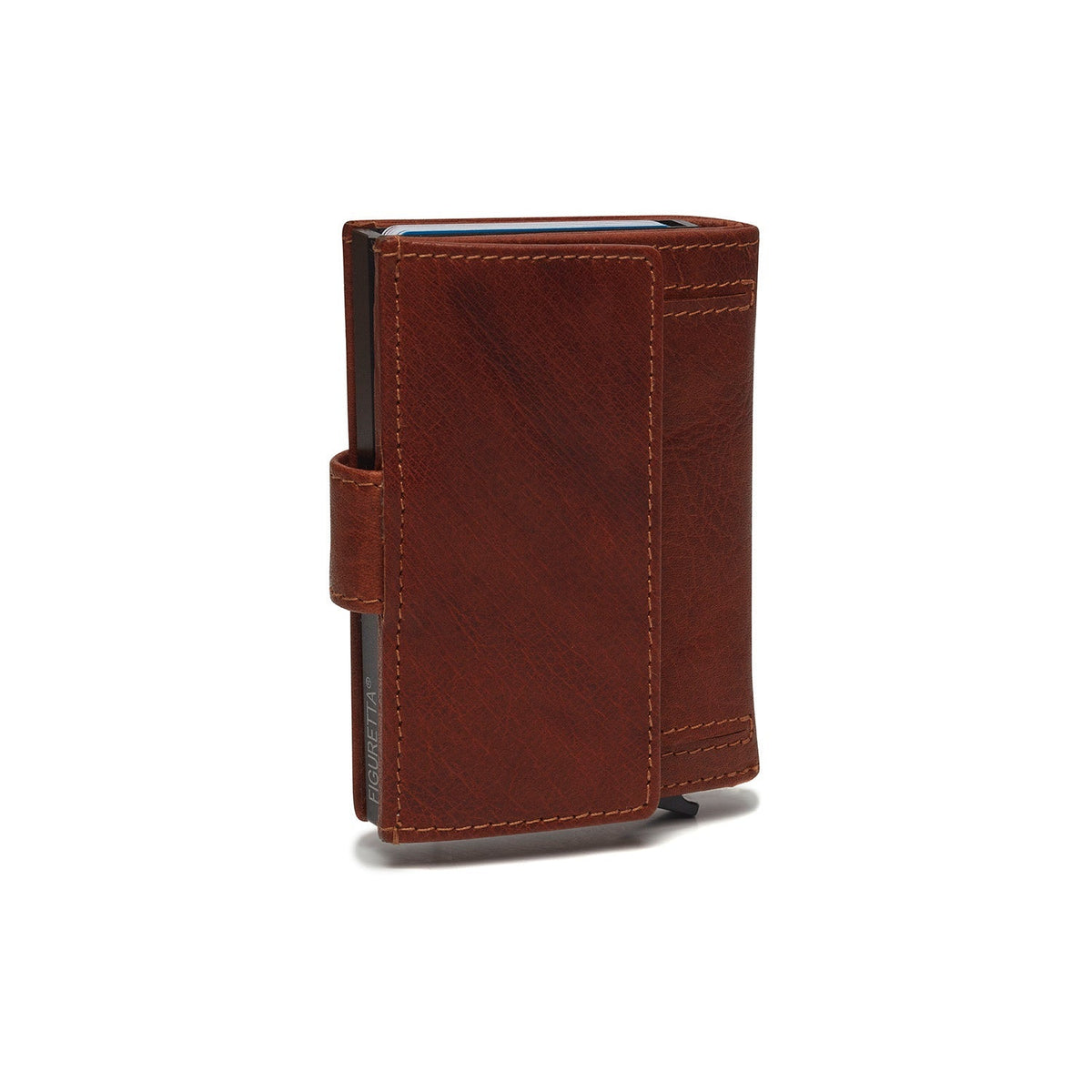 Hannover Full-Grain Leather Card Holder para Mujer – Vista alternativa del producto 3