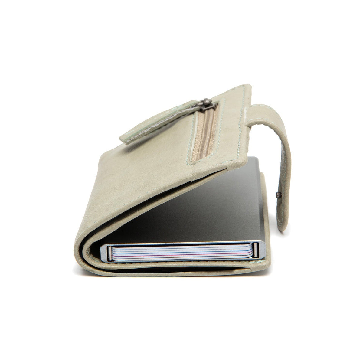 Kaunas Full-Grain Leather Card Holder para Mujer – Vista alternativa del producto 3