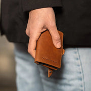Lagos Full-Grain Leather Card Holder para Mujer – Vista alternativa del producto 2