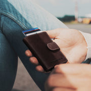 Loughton Full-Grain Leather Card Holder para Mujer – Vista alternativa del producto 2