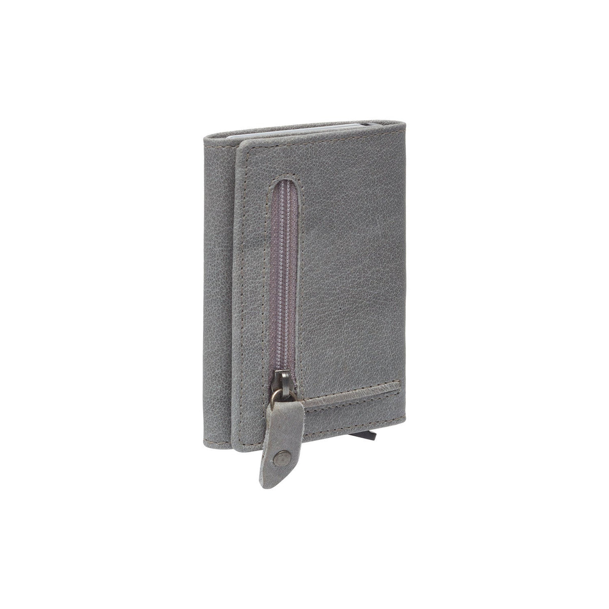 Paris Full-Grain Leather Card Holder para Mujer – Vista alternativa del producto 2