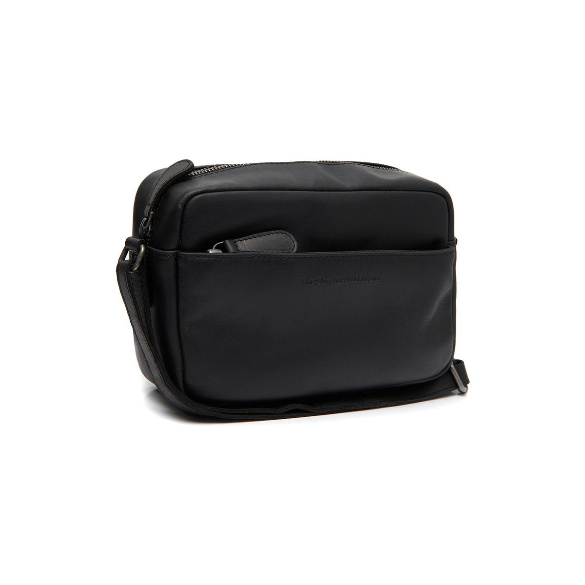 
Arona Bandolera de cuero flor en clásico 100% cuero flor integral - Full Exterior Vista frontal y silueta entallada | Comprar online