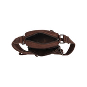 Bremen Full-Grain Leather Crossbody Bag para Hombre – Vista alternativa del producto 3