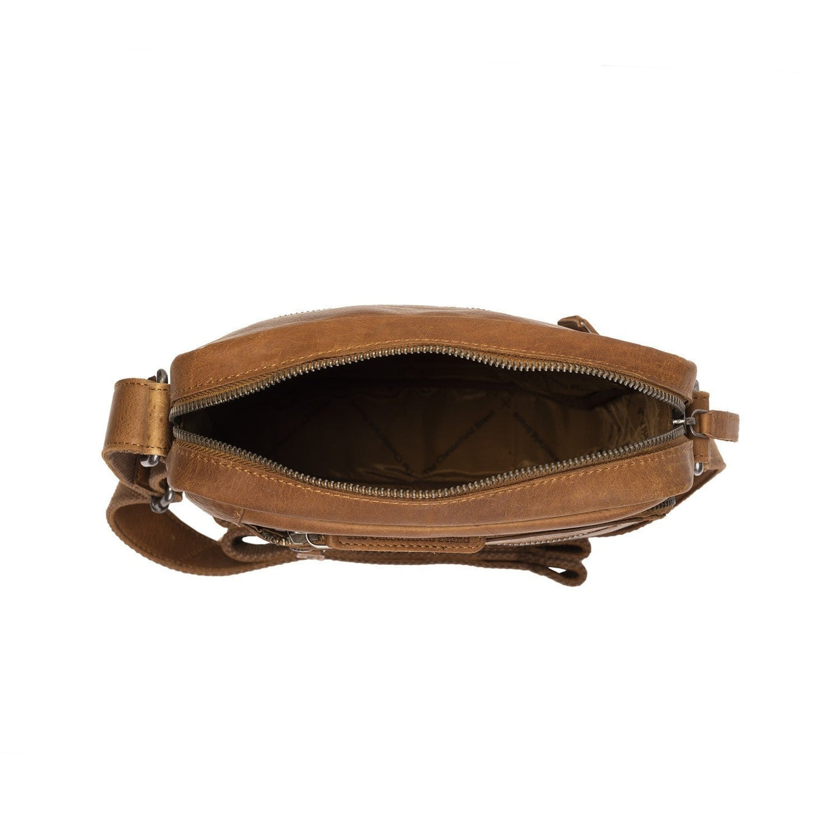 Dessau Full-Grain Leather Crossbody Bag para Hombre – Vista alternativa del producto 3