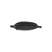 Durban Cuero flor integral Bolso cruzado - Structured Side Profile Showing Gusset Depth &amp; Expansion Capacity
