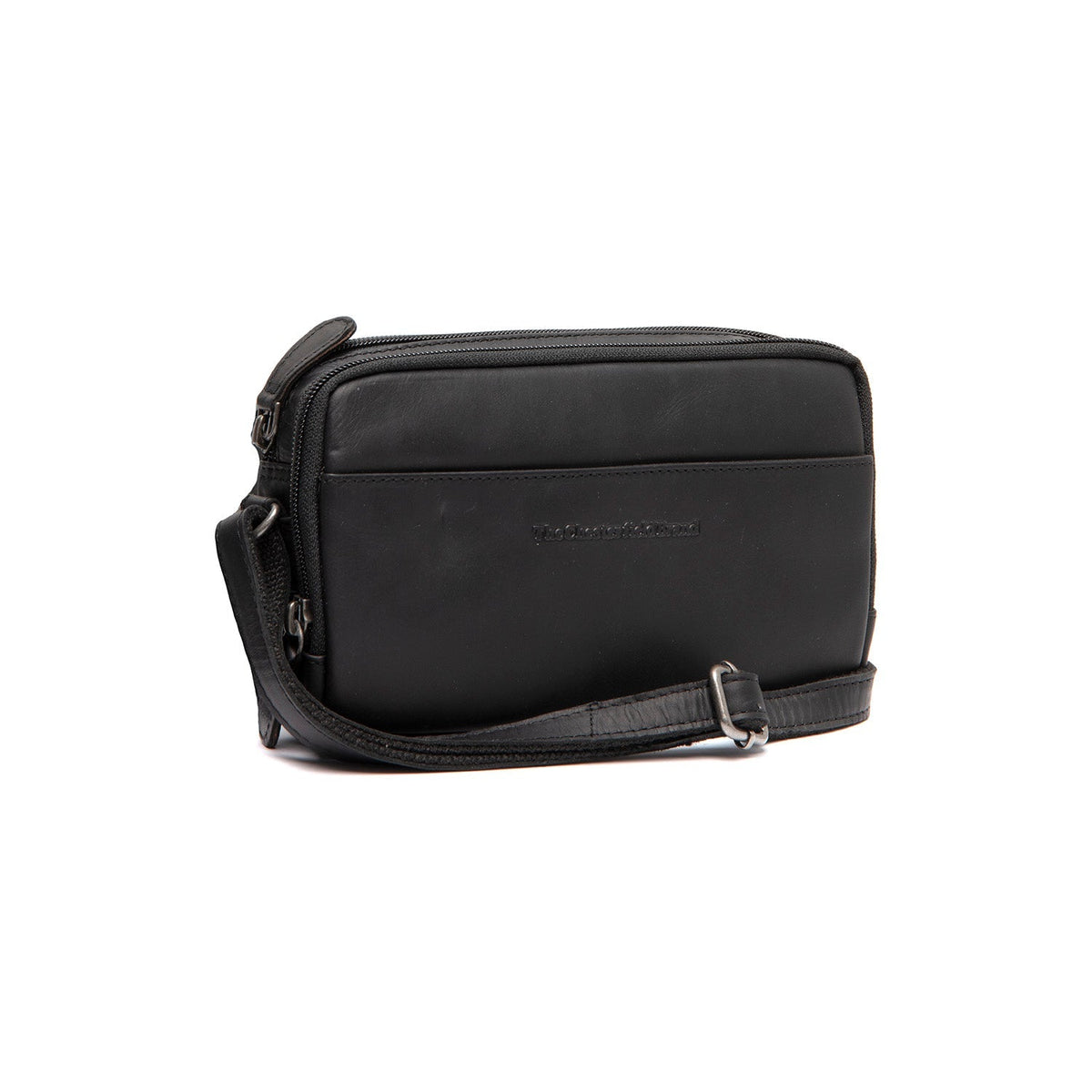Ellon Full-Grain Leather Crossbody Bag para Mujer in Classic 100% Full-Grain Leather - Full Exterior Front Profile View | Comprar online