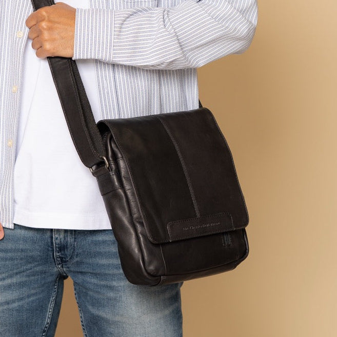 Remy Full-Grain Leather Crossbody Bag para Hombre