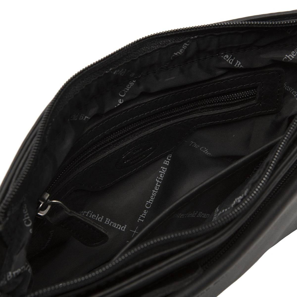 
Classic 100% Full-Grain leather Bag - Perspectiva trasera con correas de cuero reforzadas