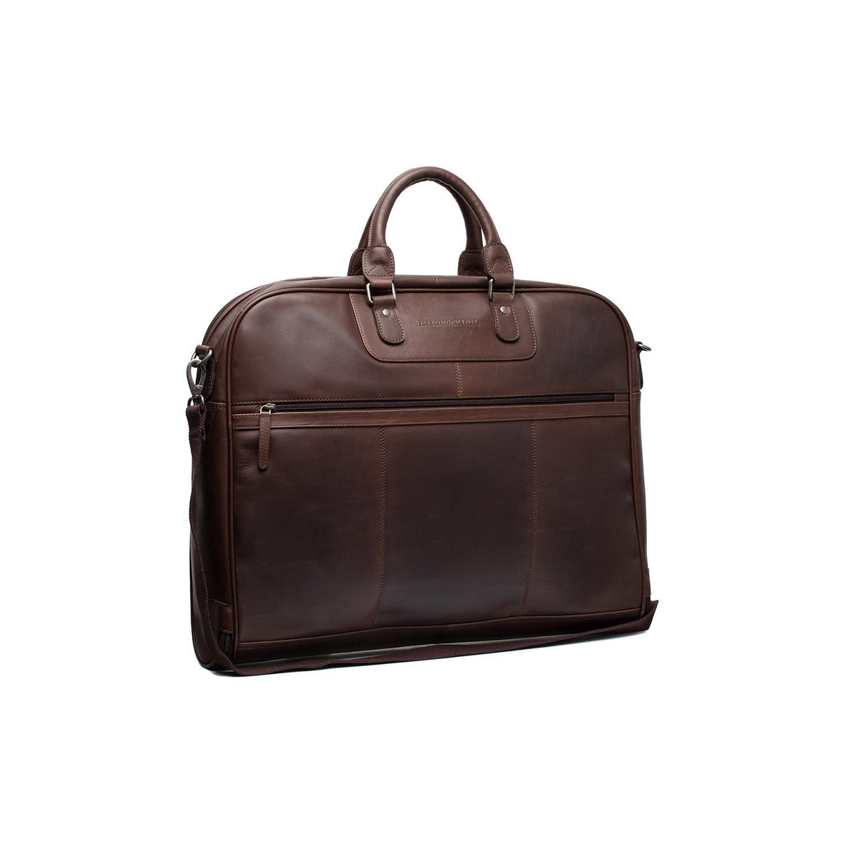 Leather Garment Bag Josh para Mujer in Classic 100% Full-Grain Leather - Vista frontal y silueta a medida | Comprar online