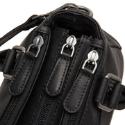 Fenja Full-Grain Leather Handbag para Mujer - Vista de perfil lateral con corte ergonómico de manga