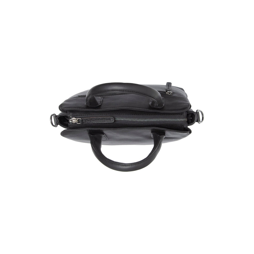 Classic 100% Full-Grain leather Goods - Back View Showing Tailored Shoulder Fit & Clean Hemline