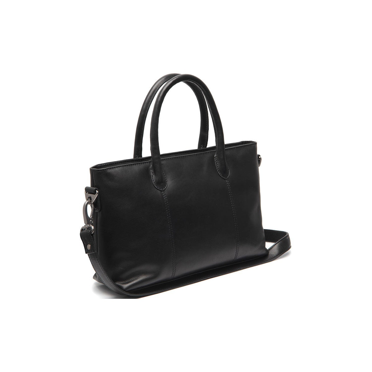 
Pergamino Bolso de mano de cuero flor - Vista frontal y silueta entallada | Comprar online