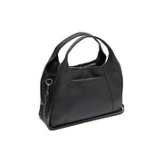 Salina Full-Grain Leather Handbag para Mujer in Classic 100% Full-Grain Leather - Vista frontal y silueta a medida | Comprar online
