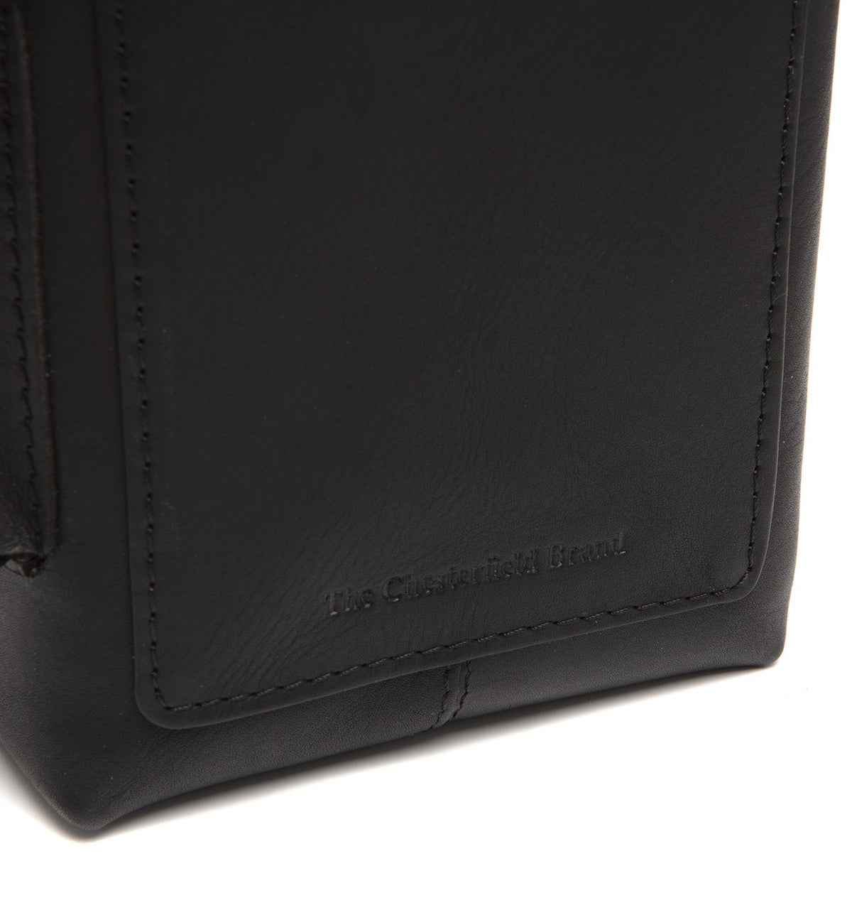 
Taiwan Cuero Flor Integral Waiter Billetera Holster - Perfil lateral estructurado con profundidad de fuelle