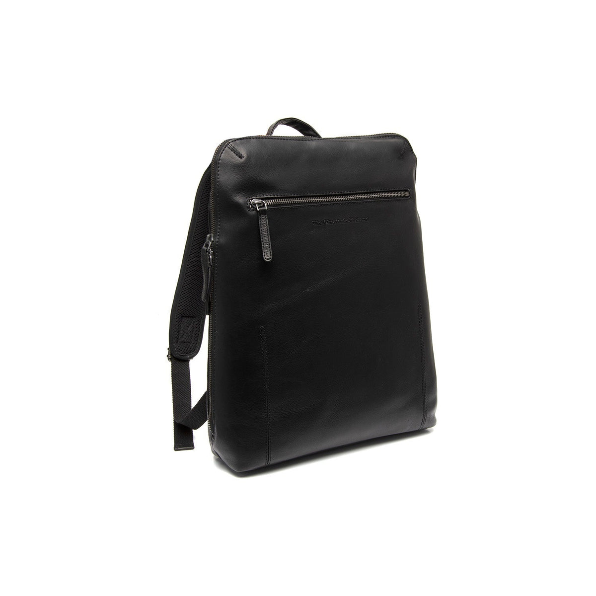 
Filmore Mochila de cuero flor para portátil en clásico 100% cuero flor integral - Full Exterior Vista frontal y silueta entallada | Comprar online