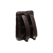 
Brown Leather Laptop Backpack Filmore, detail view 4