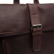 Larsson Full-Grain Leather Laptop Backpack para Mujer – Vista alternativa del producto 2