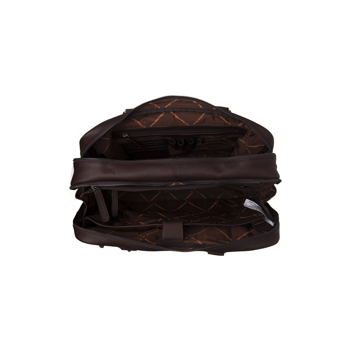 Boston Full-Grain Leather Laptop Bag para Hombre – Vista alternativa del producto 3