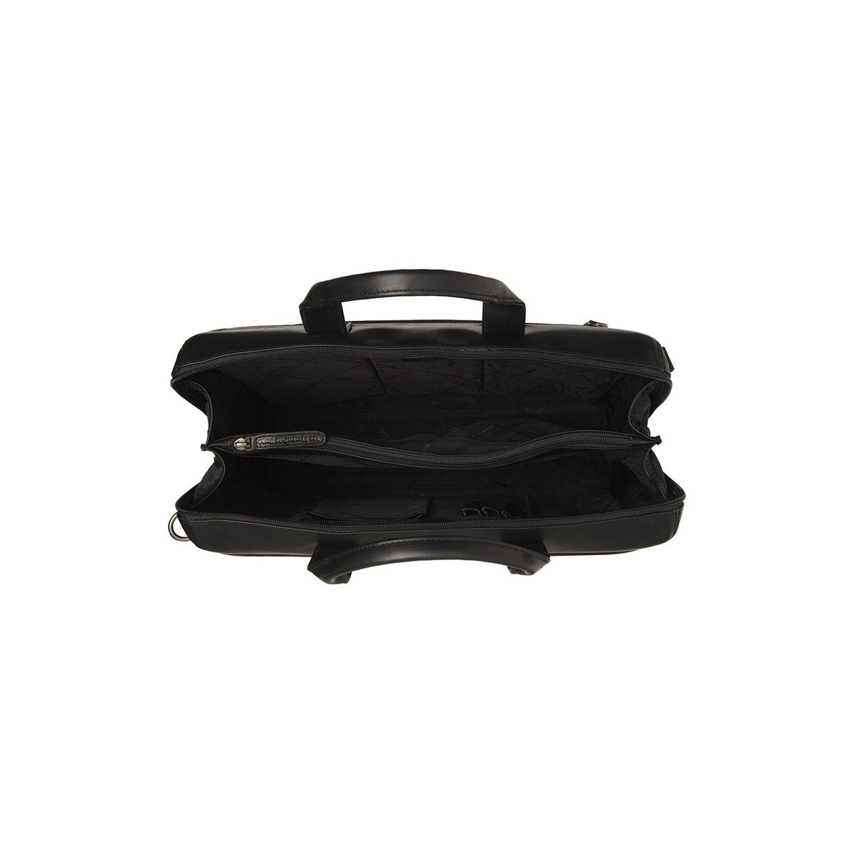 Vista interior Showing Dedicated Padded Laptop Sleeve &amp; Multi-Compartment Organization