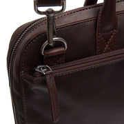 Tilbury Full-Grain Leather Laptop Bag para Mujer – Vista alternativa del producto 2