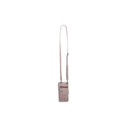 Styled Fit Perspective of Salta Cuero flor integral Phone Bag on Model - Natural Daylight Drape