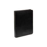 Leather Portfolio Moreton para Mujer in Classic 100% Full-Grain Leather - Vista frontal y silueta a medida | Comprar online