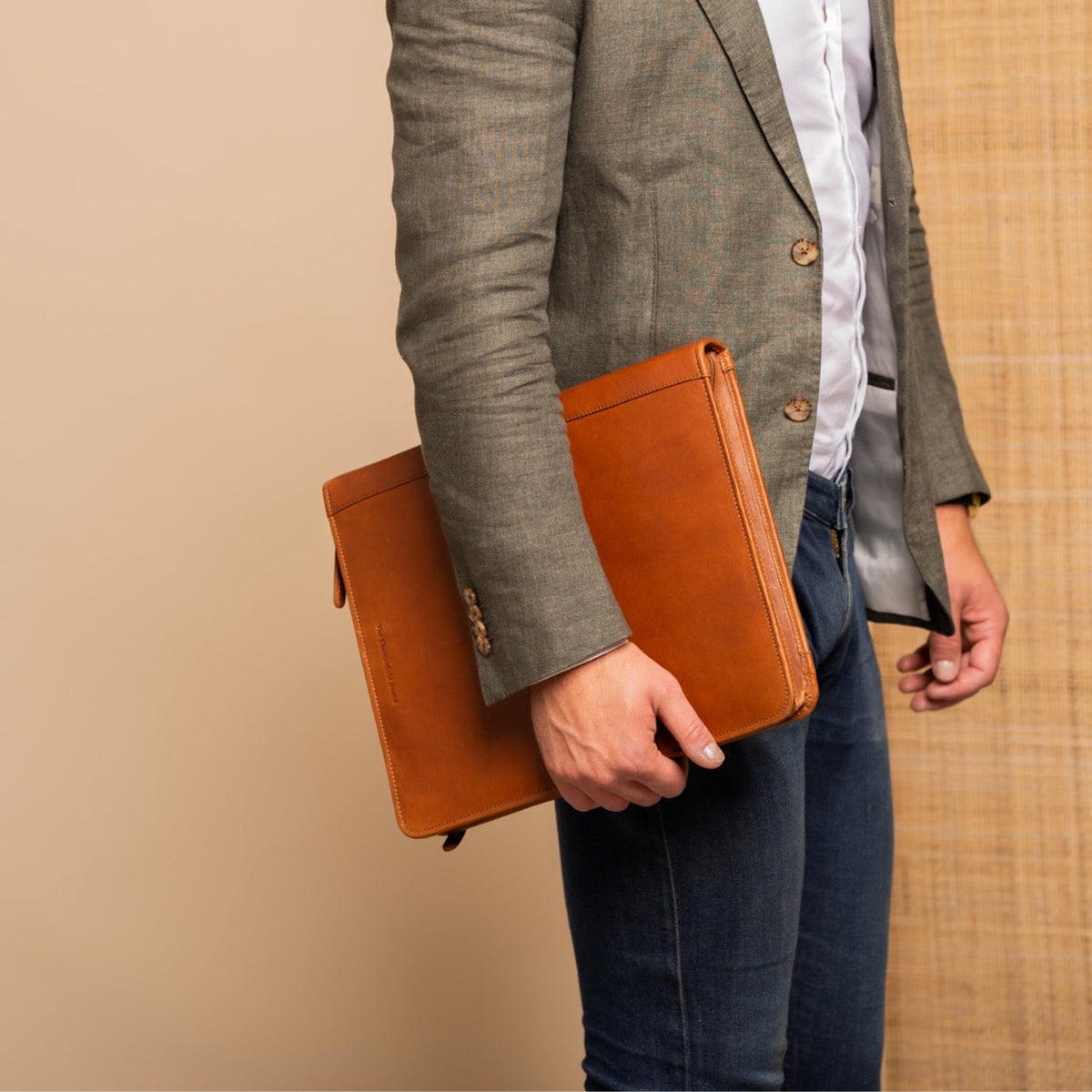 Leather Portfolio Moreton para Mujer – Vista alternativa del producto 2
