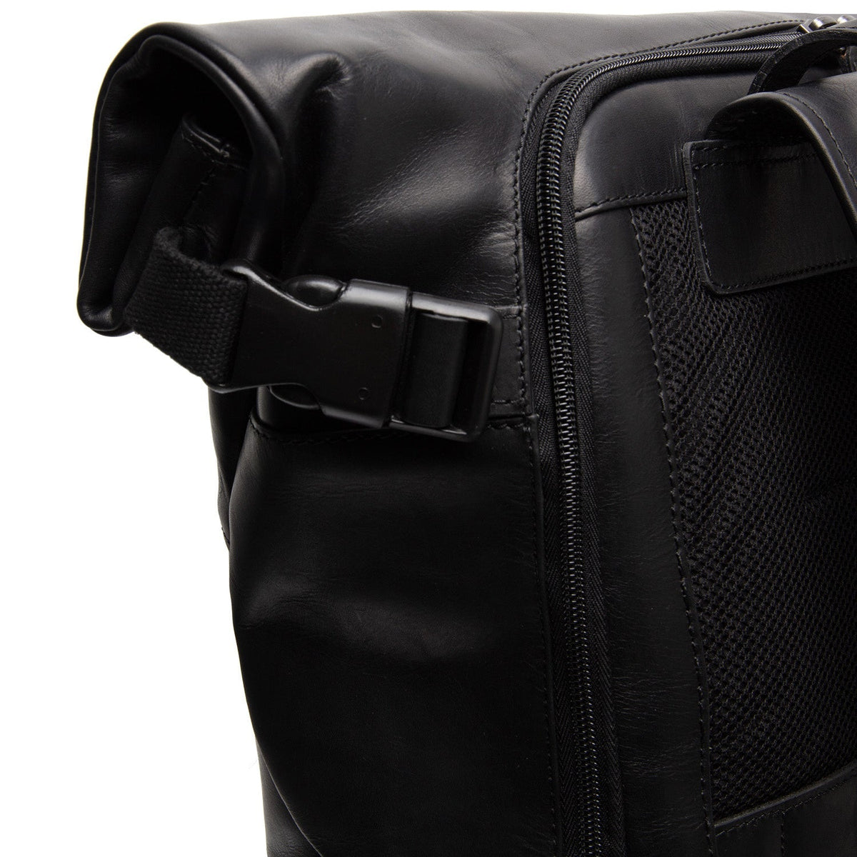 Interior View Showing Dedicated Padded Laptop Sleeve & Multi-Compartment Organization