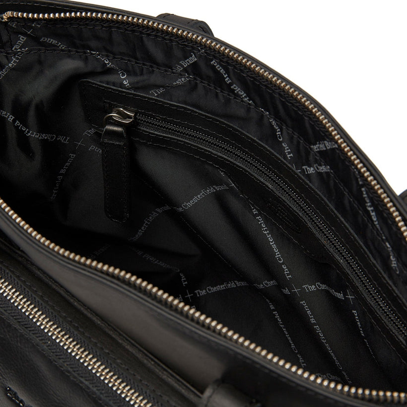 Alicante Full-Grain Leather Shopper para Mujer