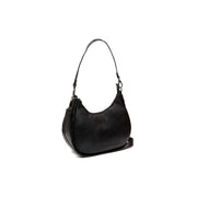 Alexandria Full-Grain Leather Shoulder Bag para Mujer in Classic 100% Full-Grain Leather - Full Exterior Front Profile View | Comprar online