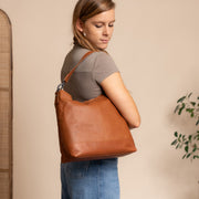 Amelia Full-Grain Leather Shoulder Bag para Mujer – Vista alternativa del producto 2