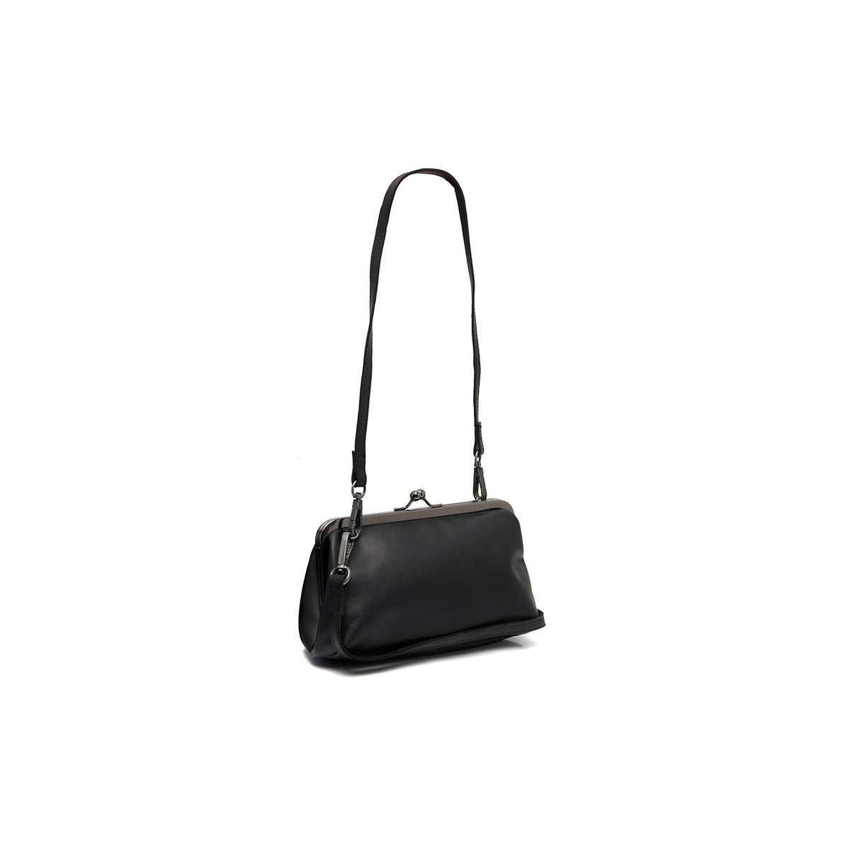 
Andrade Bolso de hombro de cuero flor en clásico 100% cuero flor integral - Full Exterior Vista frontal y silueta entallada | Comprar online