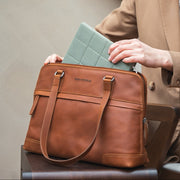 Branson Full-Grain Leather Shoulder Bag para Mujer – Vista alternativa del producto 2