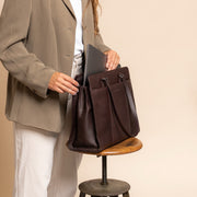 
Fidenza Bolso de hombro de cuero flor – alternate product view 3