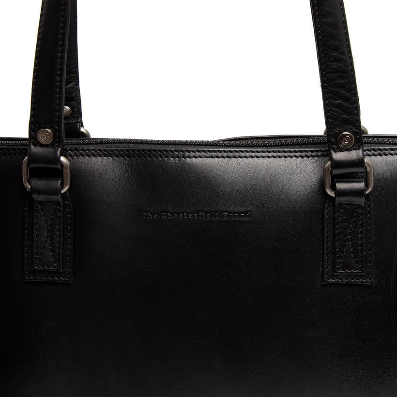 Selvino Full-Grain Leather Shoulder Bag para Mujer