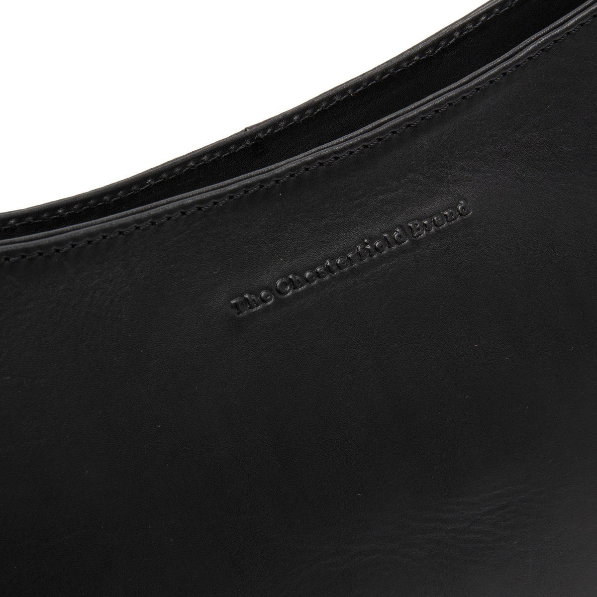 
Solid Antique Brass Hardware & Heavy-Duty Dual Zipper Detail on Valentano Bolso de hombro de cuero flor