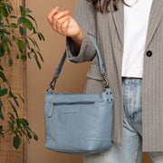 
Zarita Bolso de hombro de cuero flor – alternate product view 2