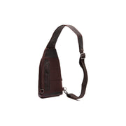 Brown Leather Sling Bag Bowey para Mujer, detail view 5
