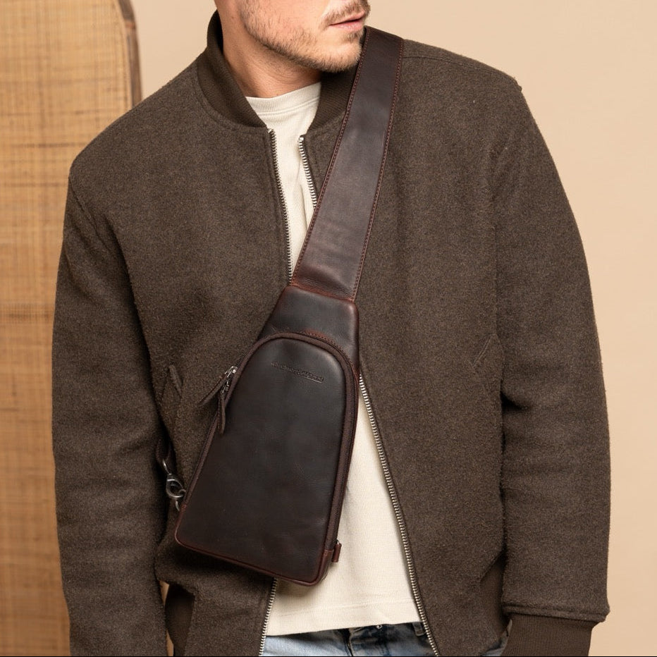 Leather Sling Bag Bowey para Mujer – Vista alternativa del producto 2