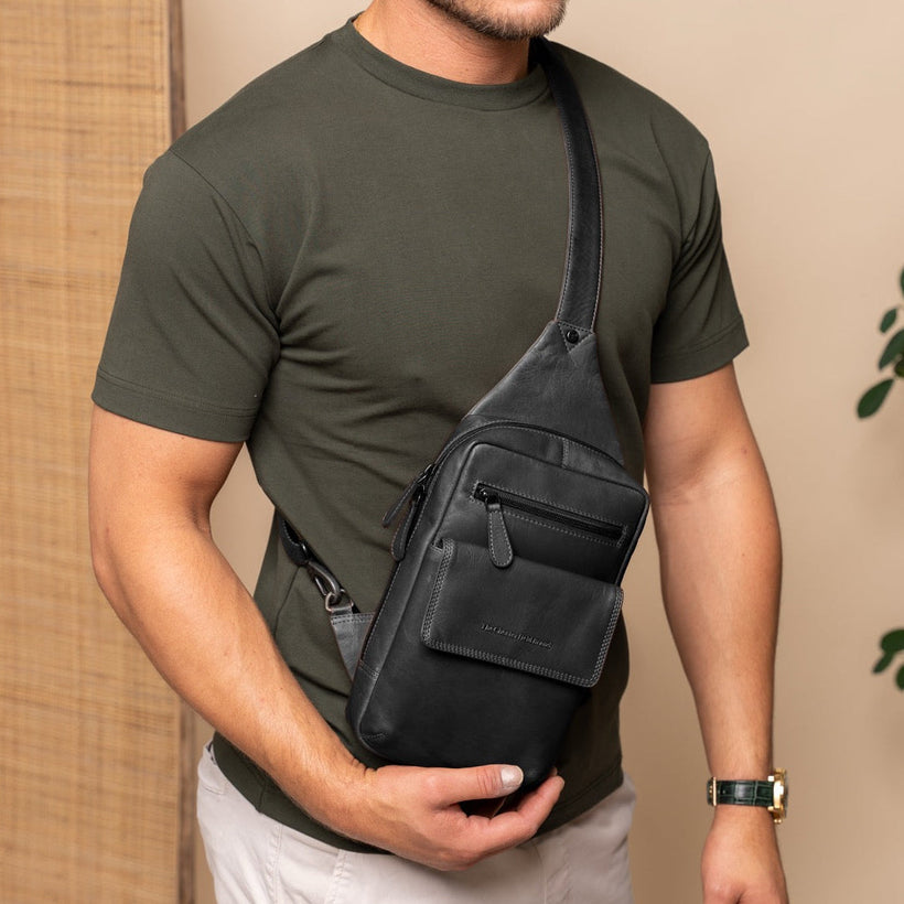 Leather Sling Bag Turelle para Mujer