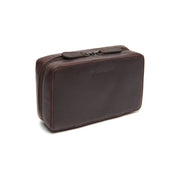Styled Fit Perspective of Leather Tech-Organizer Ardan para Mujer on Model - Natural Daylight Drape