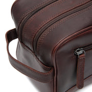 Stacey Full-Grain Leather Toiletry Bag para Mujer – Vista alternativa del producto 3